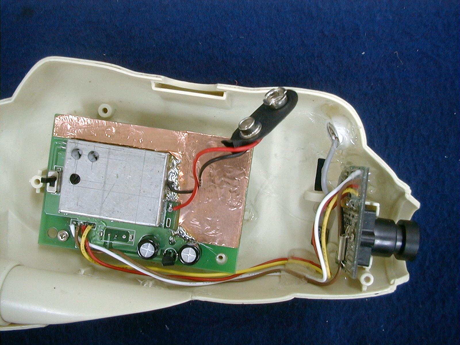 INTERNAL VIEW OF EUT