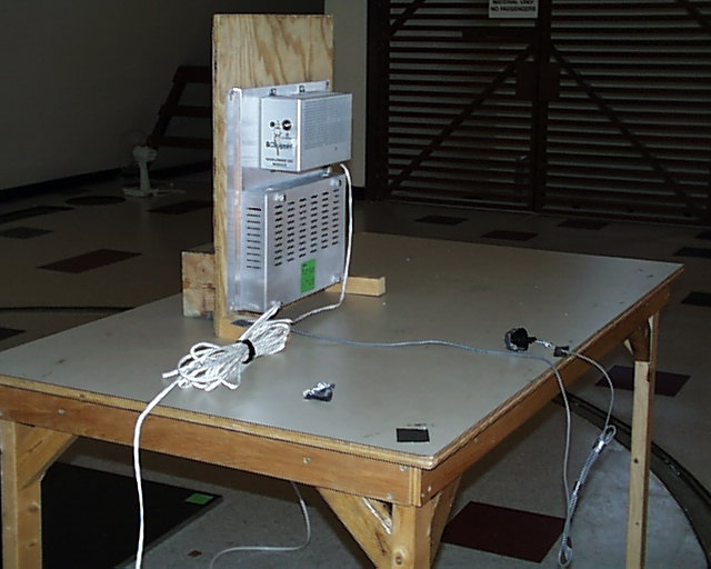 Rad Em View of Power Supply and Control Module on Table