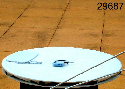 horizontal test setup photo