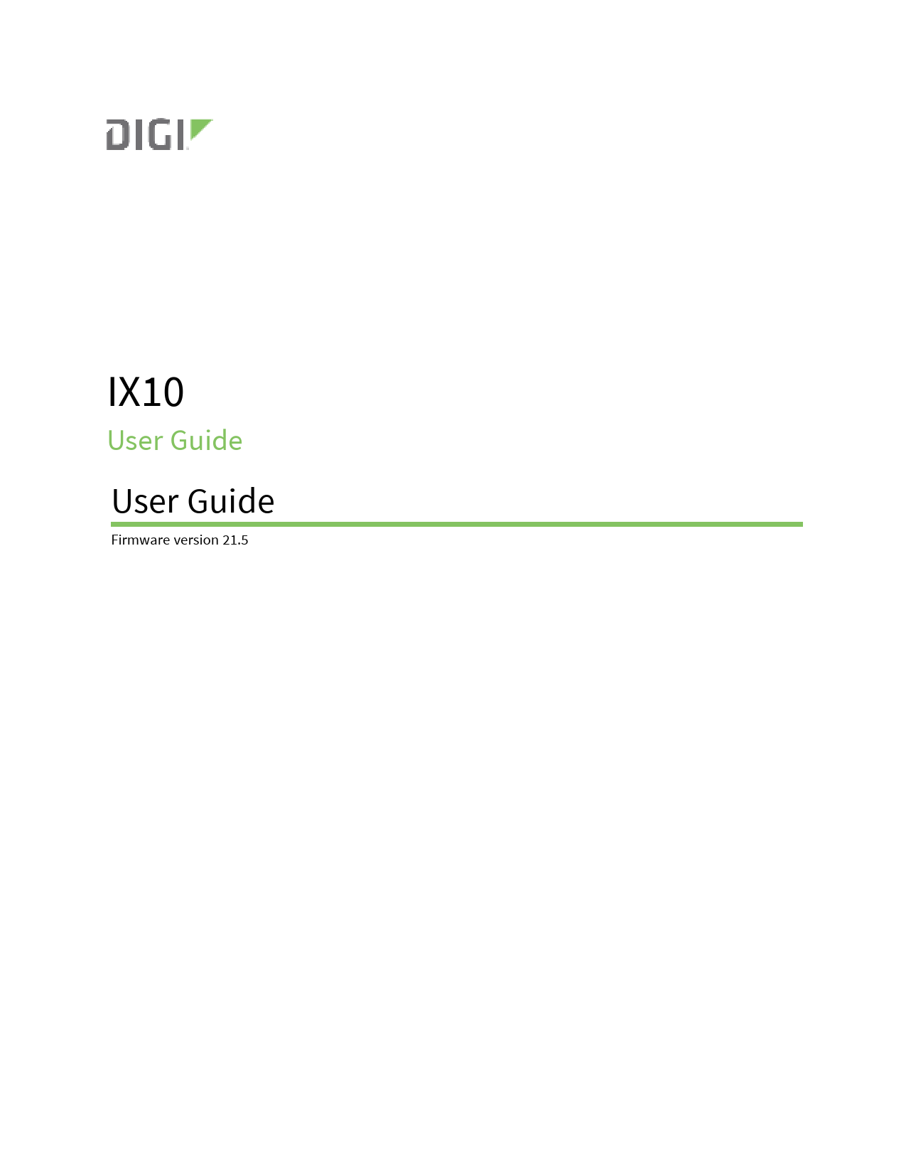 First page of User-Manual