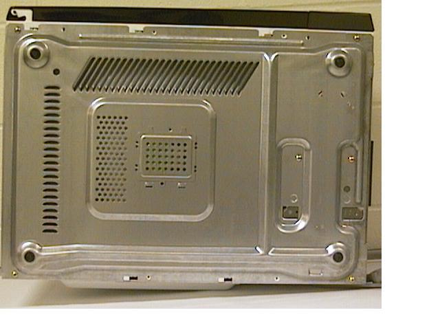 Microwave oven bottom