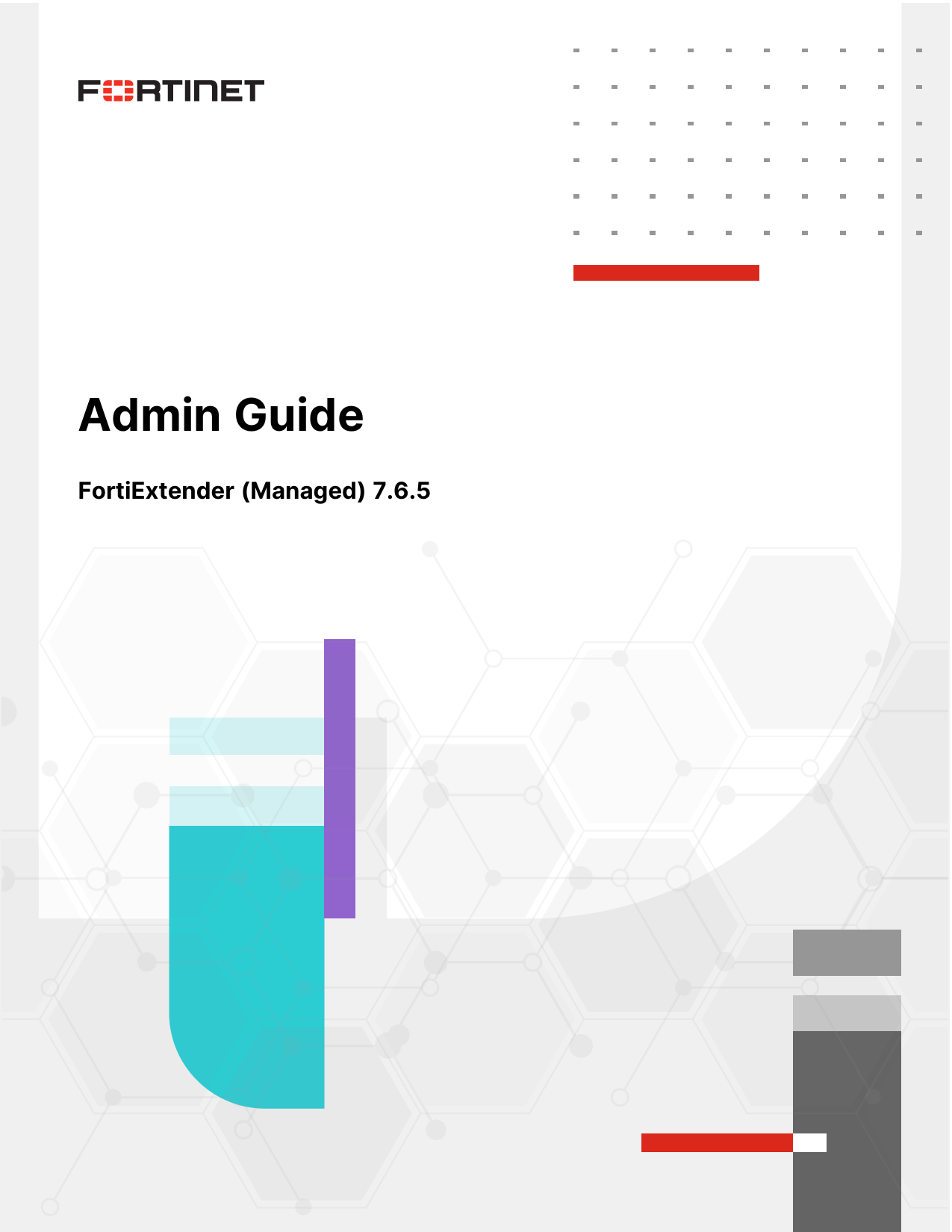 First page of FortiExtender (Managed) 7.6.5 Admin Guide
