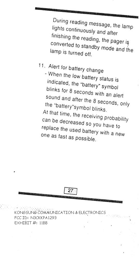 Users manual page twenty eight