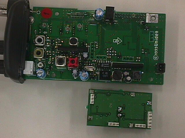Foil side PLL With RF Board Component Side