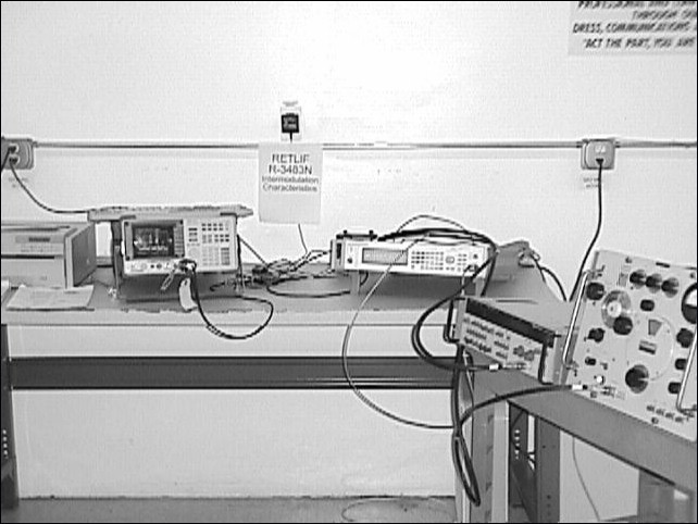 Intermodulation Characteristics Setup Photo NVRCSI110