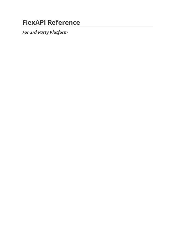 First page of VT310_FlexAPI_Reference_for_3rd_party_platform.pdf