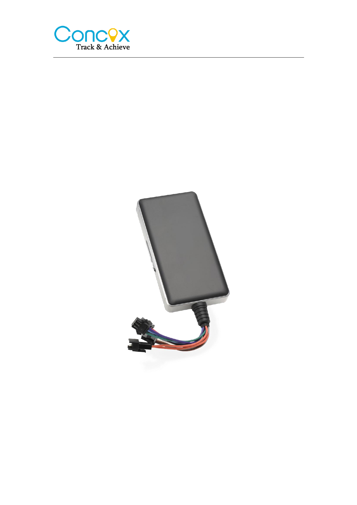 First page of GPS Vehicle tracker