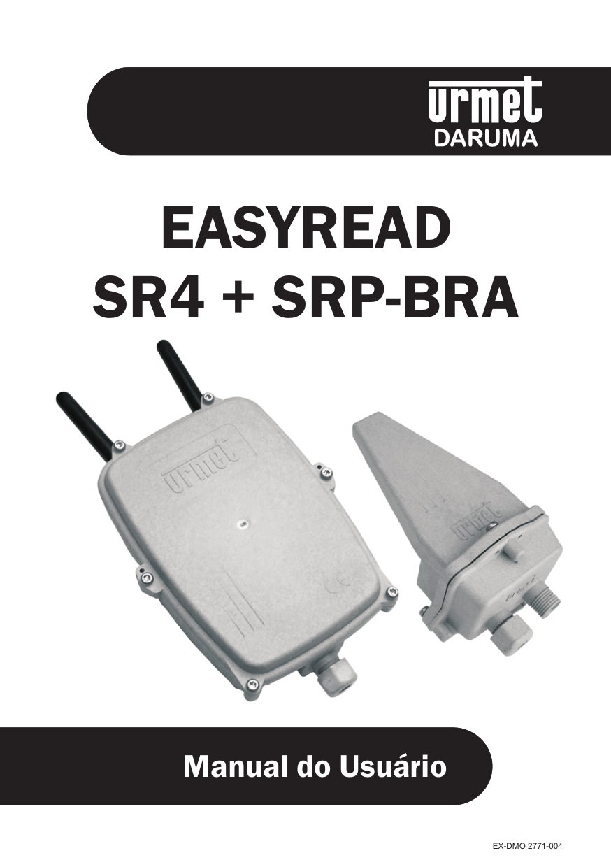 First page of Manual do Produto EASY READ SR4