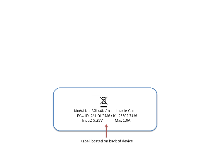 7436 HDMI Digital Media Receiver Label Diagram Label Sample and ...