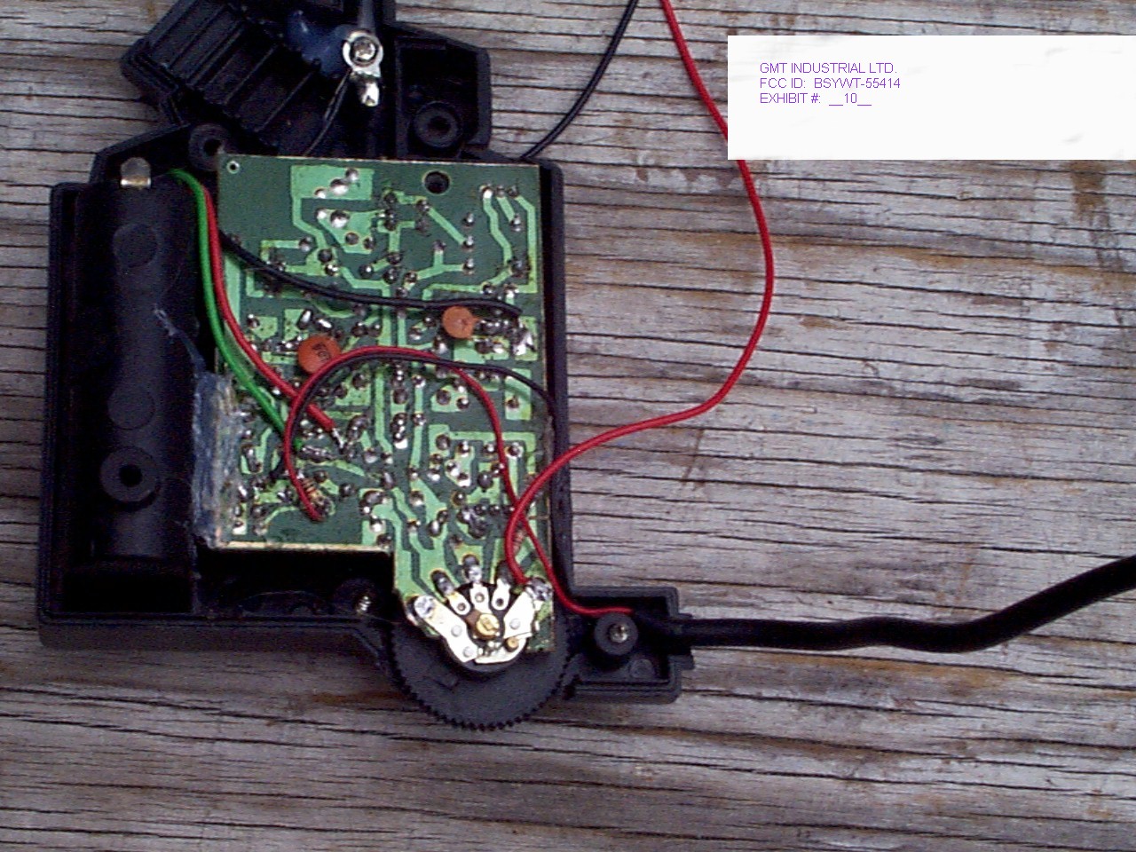 Internal photo copper side