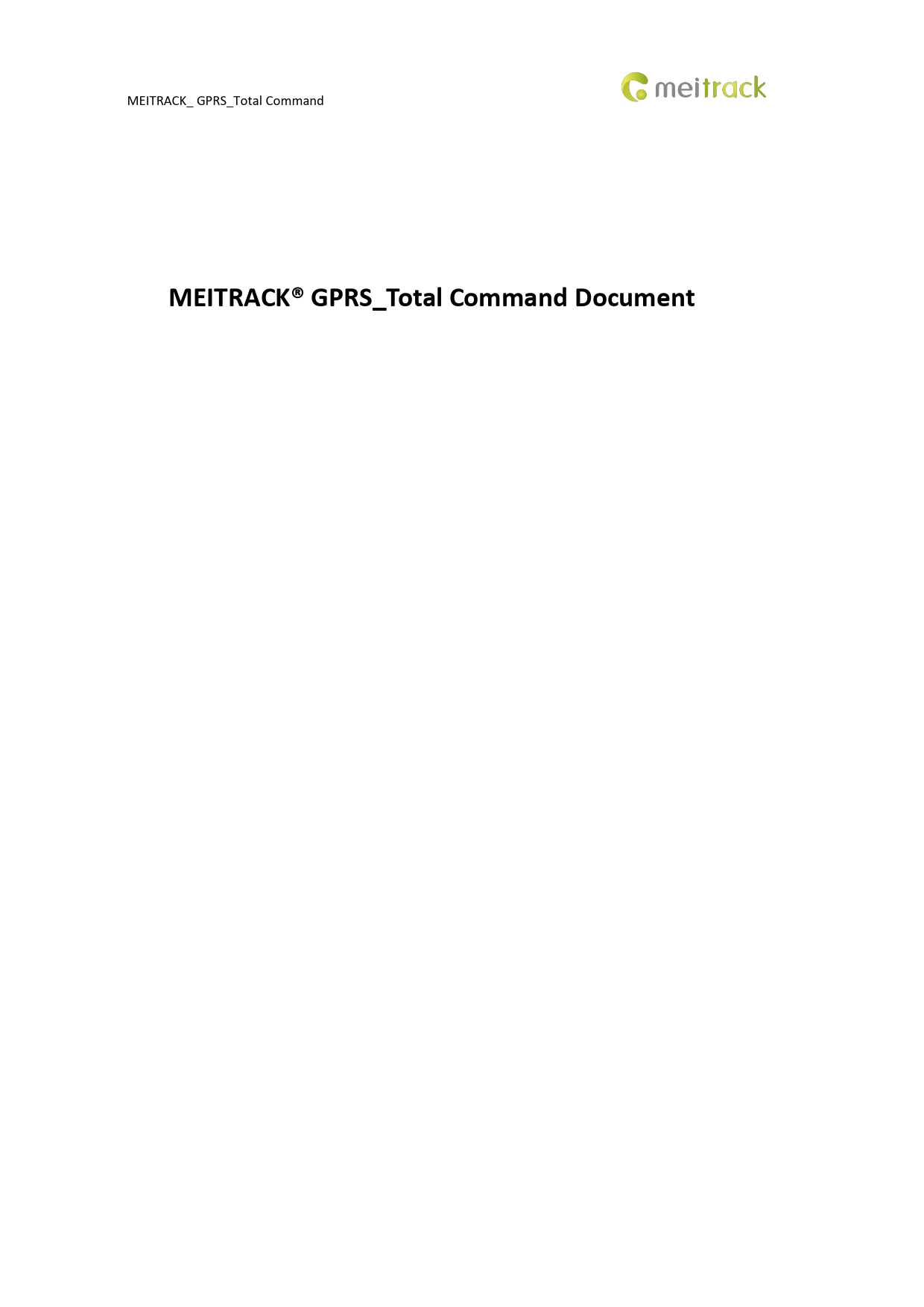 First page of CD for MD300 – meitrack