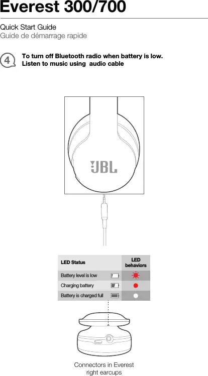 Jbl 300 2025 headphones manual