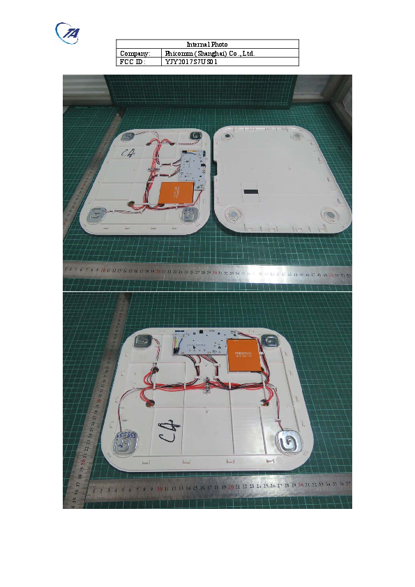 2017s7us01 Phicomm Smart Scale S7 Teardown Internal Photos Yjy2017s7us01 Internal Photo Phicomm Shanghai